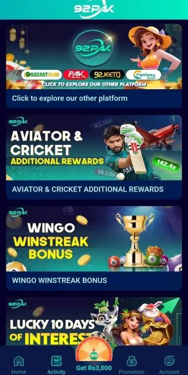 92Pak Wingo & Aviator screenshot
